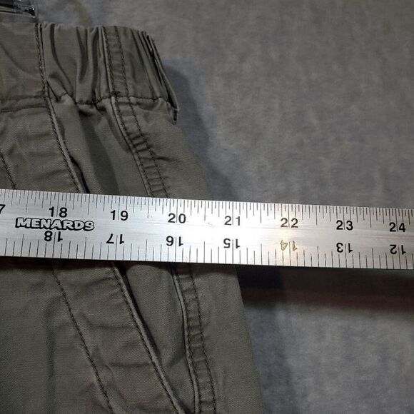 Tommy Bahama Shorts Men XL Green Gray Cargo Relaxed Fit Flat Front Elastic Waist - Picture 4 of 12